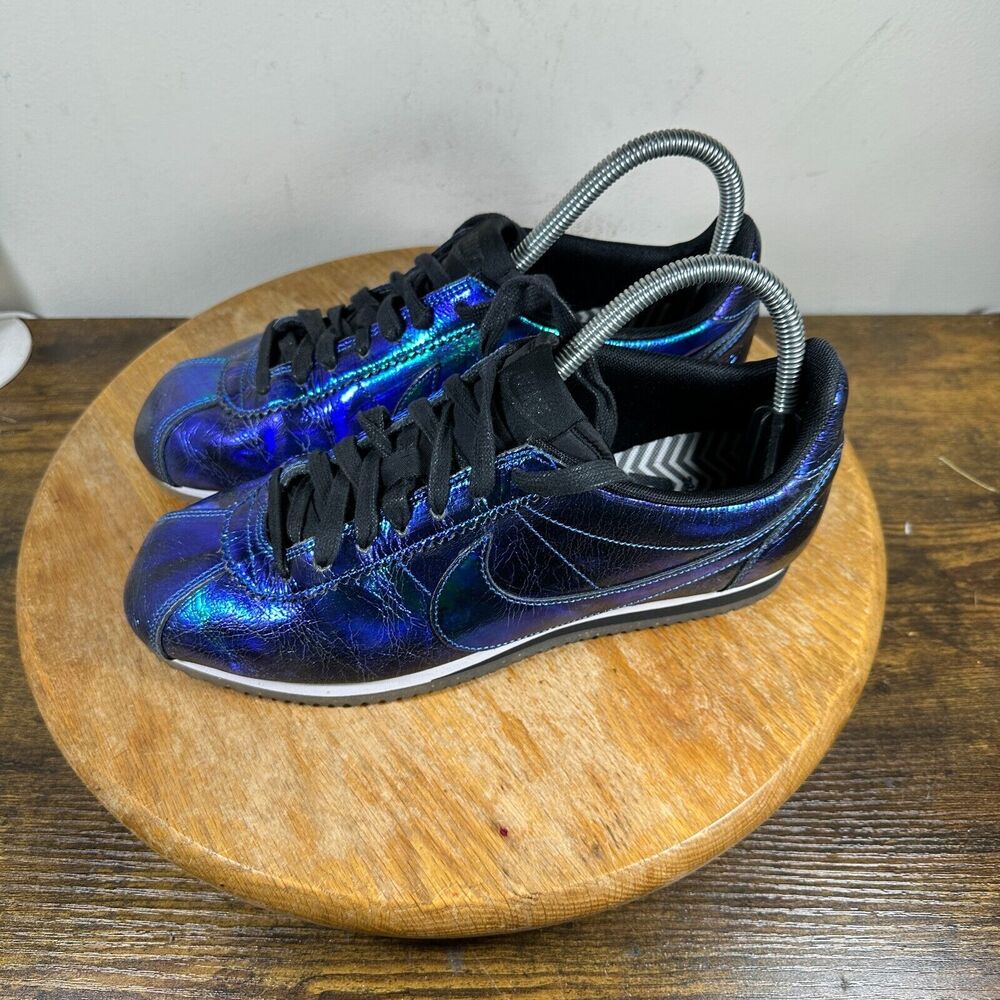 Nike Cortez Iridescent Soar Vintage Classic Shoes Womens Size 8.5 902854-400 - Picture 3 of 9